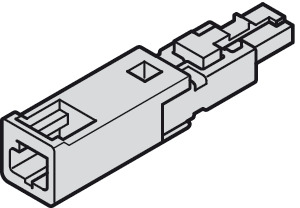 Häfele Loox5 Adapter für Verbraucher | 84 W | 24 V