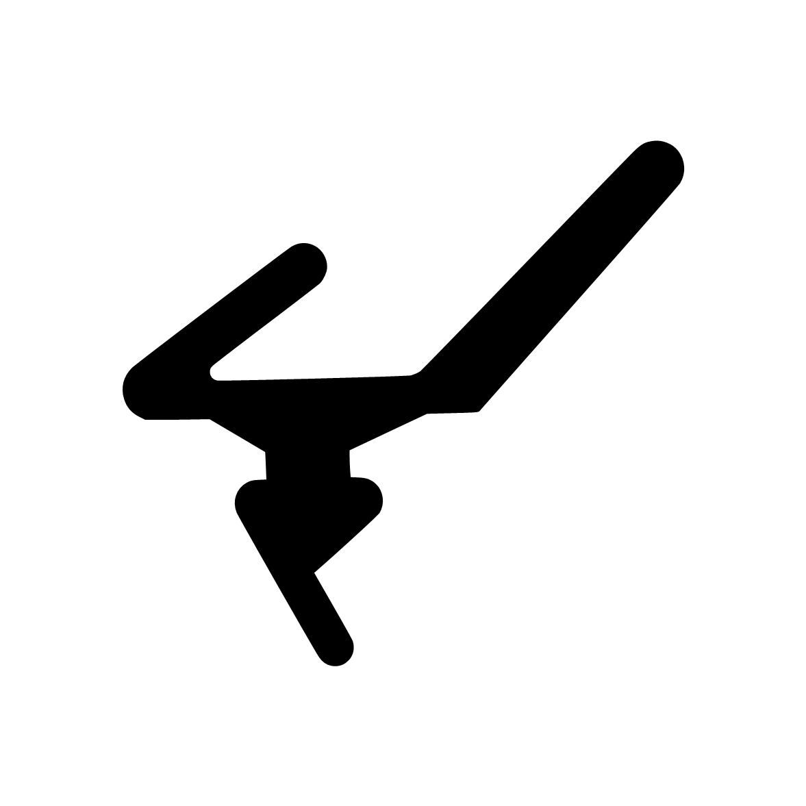 Anschlagdichtung mit Lippe und profiliertem Fuß | 11,5 mm Höhe | Farbe: schwarz