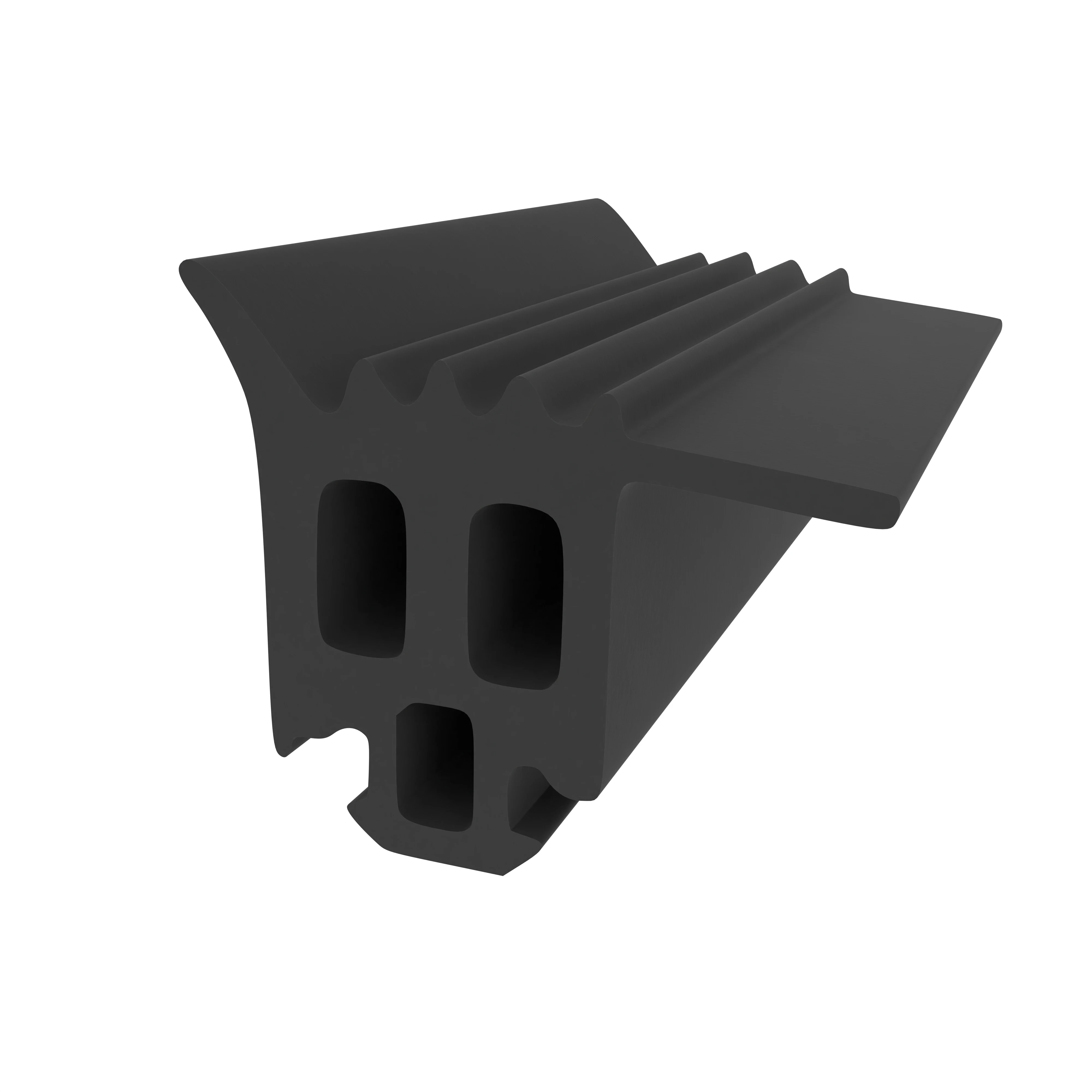Verglasungsdichtungen - Verglasungsdichtung für Schüco Fenster | 20 mm Breite | Farbe: schwarz
