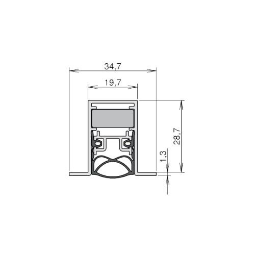 Schall-Ex Slide M-20 OS 1208 eins. (1208 mm) Schall-Ex Slide M-20 OS 1208 eins. (1208 mm)