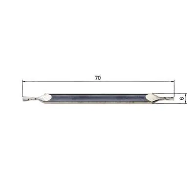 Maschinen & Ersatzteile - Fräser für Tannenbaumfuß | Wegoma DF550 Vario | Länge: 70 mm