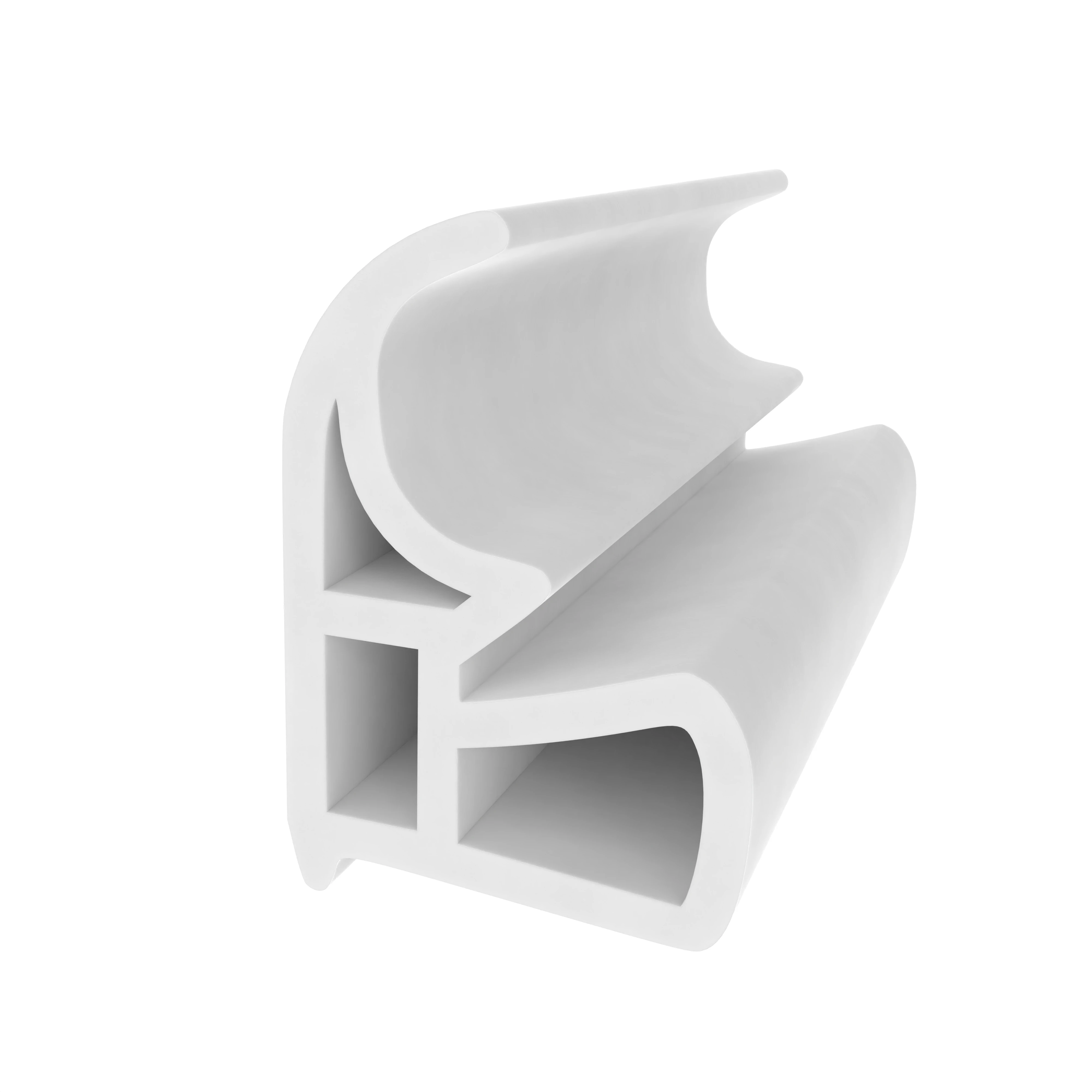 Stahlzargendichtung für Stahlrahmen | 18 mm Höhe | Farbe: weiß