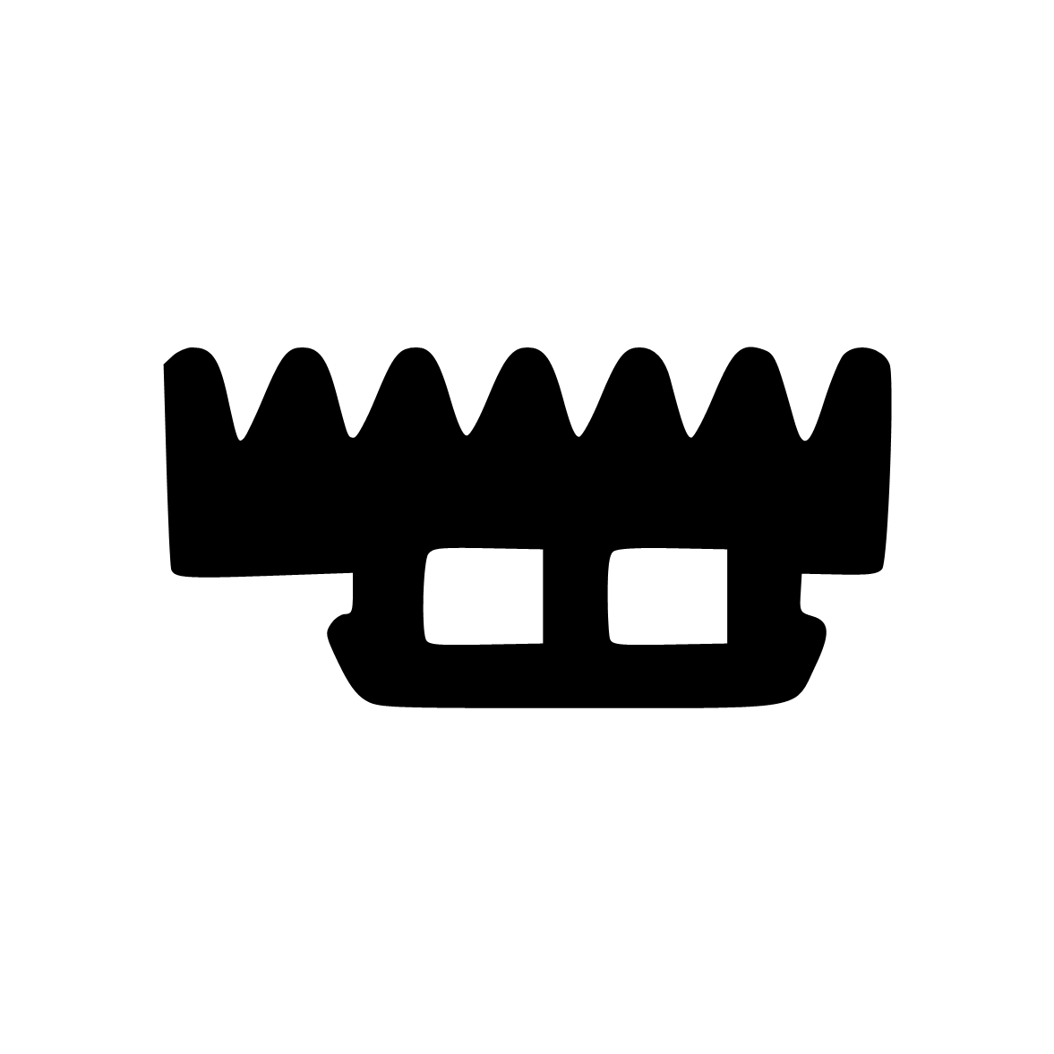 Glasauflage- und Fassadendichtungen - Verglasungsdichtung für Fenster | 8 mm Höhe | Farbe: schwarz