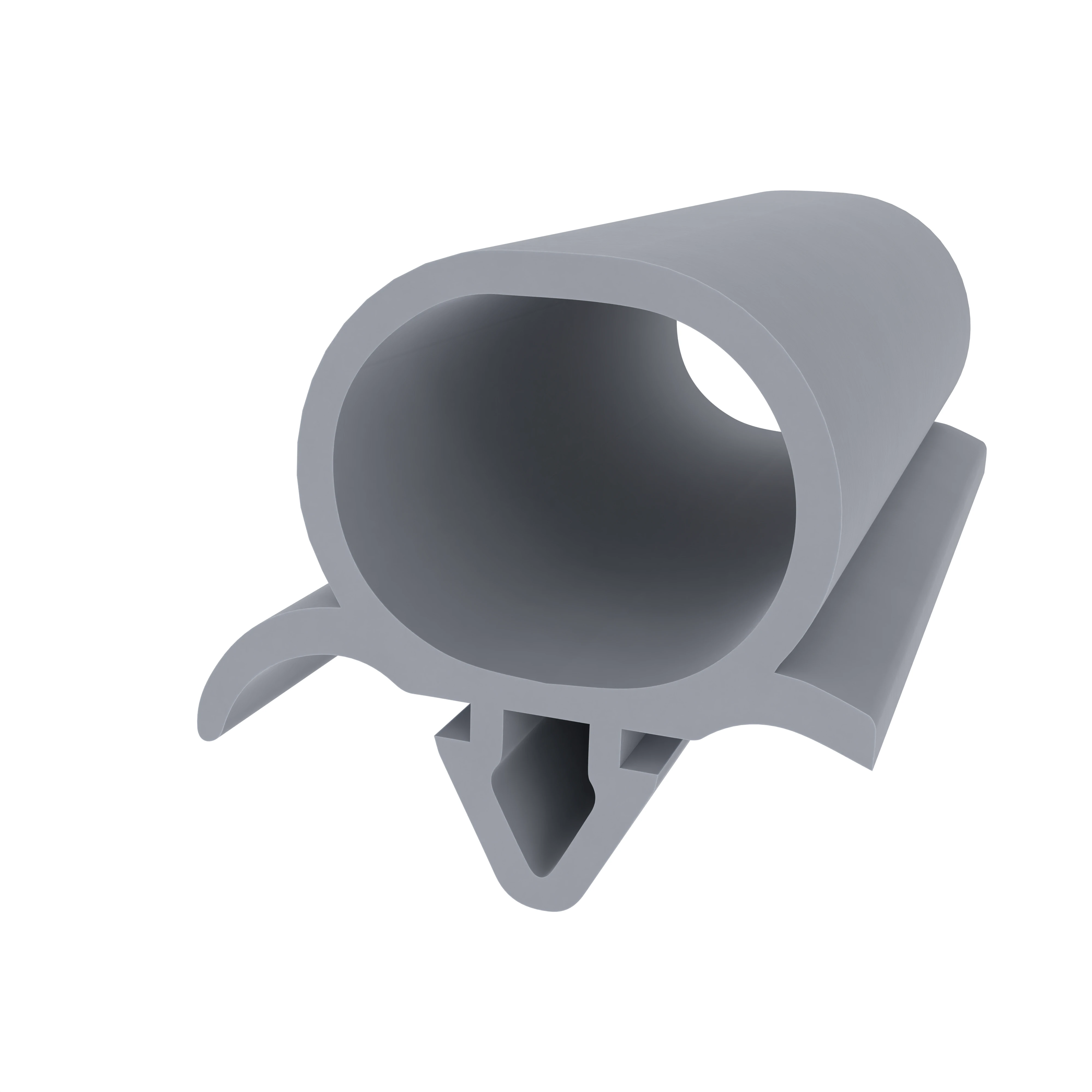 Kühlschrankdichtung Meterware | Höhe: 21,5 mm | Farbe: grau