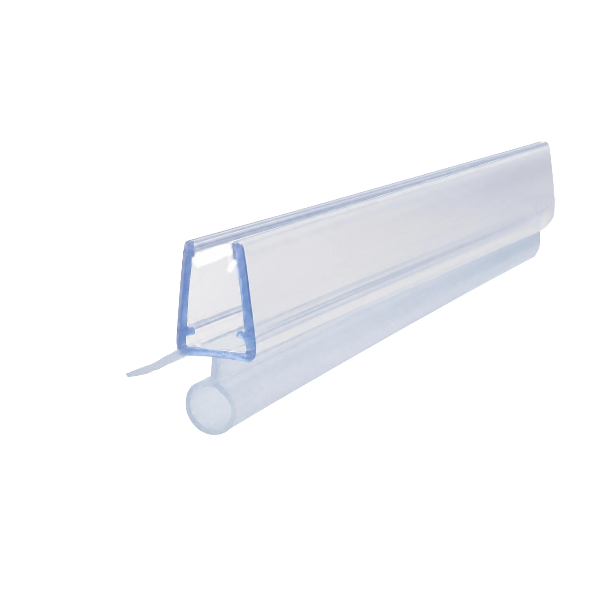 Duschdichtung mit Rundschlauch | Glasstärke: 6 – 8 mm | Farbe: transparent