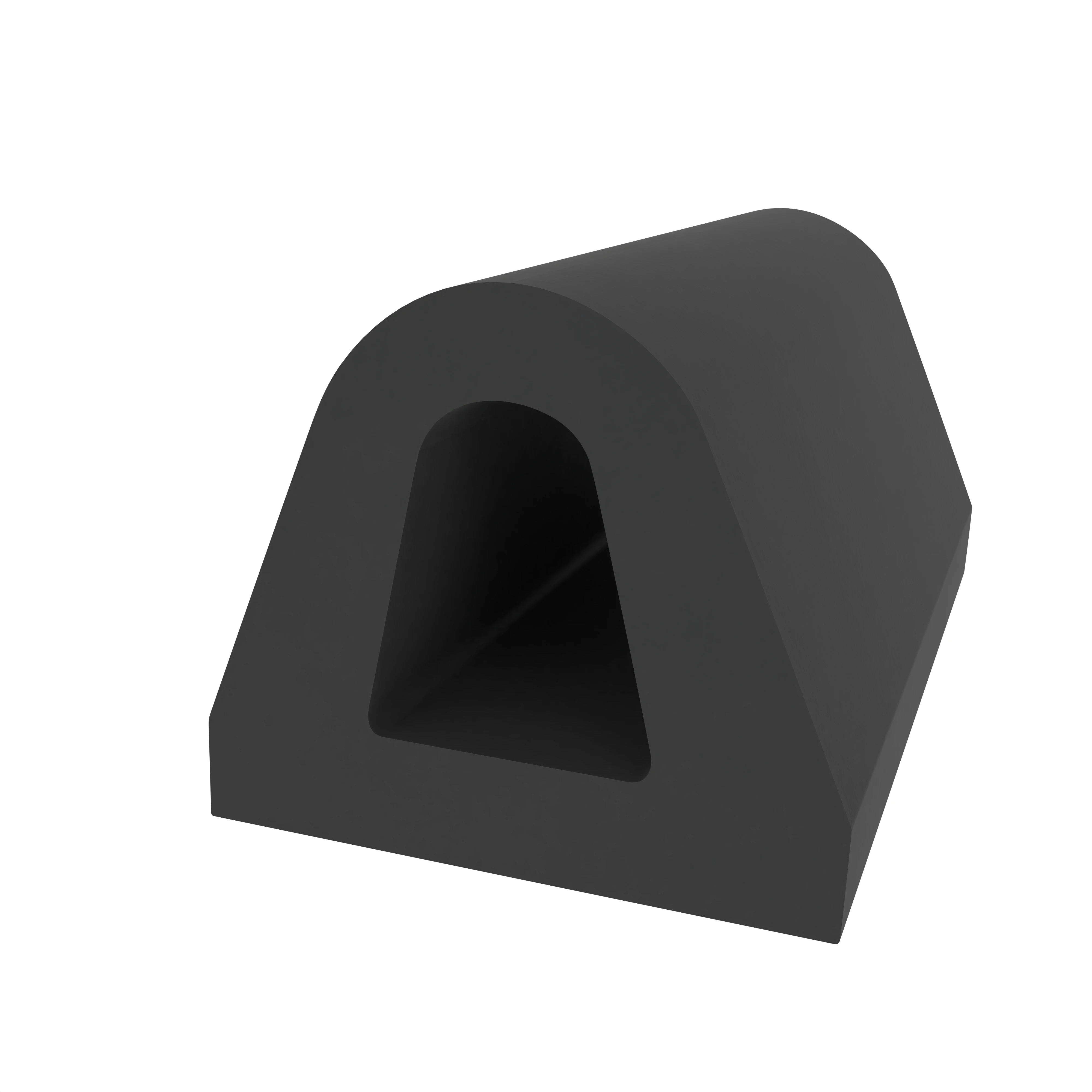 D-Fender Rammschutz für Boote | Höhe: 50 mm | Farbe: schwarz D-Fender Rammschutz für Boote | Höhe: 50 mm | Farbe: schwarz