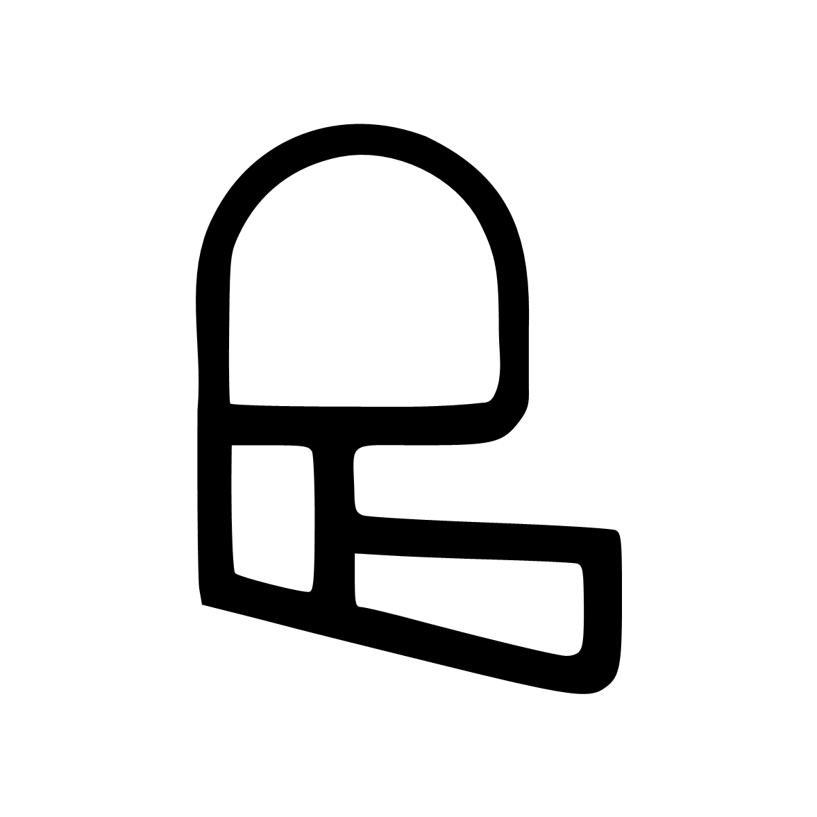 Türrahmen Dichtung - Stahlzargendichtung für Stahlprofile | 15 mm Breite | Farbe: beige