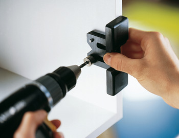 Scharniere - Bohrlehre 65.5070 | für Kreuzmontageplatten