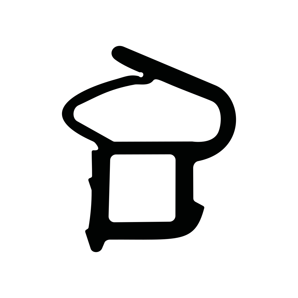 Stahlzargendichtung für Stahlzargen | 20 mm Breite | Farbe: schwarz