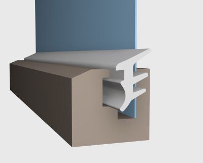 Fensterdichtung Musterset Aus 4 Stk. Flügelfalzdichtung Für Holzfenster